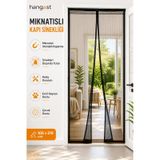 Mıknatıslı Kapı Sinekliği 105x210 Cm Otomatik Kapanan Cırtbantlı