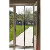 Mıknatıslı Kapı Sinekliği 90x210 Cm Raptiyeli Siyah Tül 90 X 210 Mıknatıslı Tül
