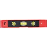 Mıknatıslı Mini Su Terazisi 23CM GFB5535 - Kırmızı - Siyah - 1 Adet