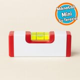 Mıknatıslı Mini Su Terazisi Küçük Hassas El Tipi Inşaat Montaj Terazisi 120 mm 12 cm - Renkli