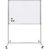 Mıknatıslı Mobil Ayaklı Beyaz Yazı Tahtası 90X120CM - Çok Renkli