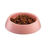 Mikopet Küçük Yuvarlak Mama Kabı - 14 cm, Dayanıklı Plastik