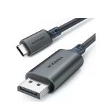 Mikrava Usb C To Displayport Kablo 8K 60Hz 4K 240Hz Hdr10 Dp 1.4 Thunderbolt 5/4/3 Dex Mode 1 Metre-Ambalaj Hasarlı (Sıfır Kondisyonda)