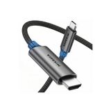 Mikrava USB C to HDMI Kablo (4K@60Hz, 1080P@165Hz) HDR HDCP Type-C to HDMI 2.0 - 2 Metre