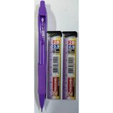 Mikro 0.9 Uçlu Kalem ve 2 Kutu 12 Adet Uç ile Renkli ve Ergonomik Tasarımlı Kalem Seti