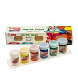 Mikro 15 ml Akrilik Boya 6’lı Set