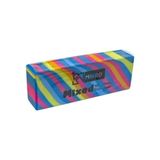 Mikro 1914A Mixed Colorfull Soft Dikdörtgen Silgi - Tekli - 1 Adet