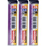 Mikro 2B 75mm Cetvelli 0.9 Uç 3 Tüp Kırtasiye Malzemesi