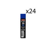 Mikro 2b-Hi Polymer Kalem Ucu Flat Min 24 Adet