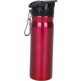 Mikro 500ML Pembe Çelik Matara Dayanıklı Yapı ile Taşınabilir Spor ve Outdoor Kullanım İçin - Renkli