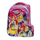 Mikro 714 No 1 Angel Girls Okul Ve Beslenme Çantası
