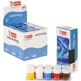 Mikro Ab-10 Su Bazlı Akrilik Boya 10'lu 20 ml - Çok Renkli