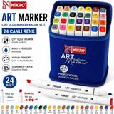 Mikro Art Marker Kalem Seti 24 Li Set - 41 Delft Blue