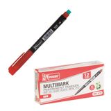 Mikro Asetat Kalemi S Kırmızı Mk-419 Mk419Sk 12 Li (1 Paket 12 Adet)