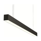 Mikro Aydınlatma Lineer Armatür 150CM(SIYAH Kasa,gün Işığı 3000K) Ledli Sarkıt Modern LED Avize, Salon, Mutfak 33W
