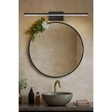 Mikro Aydınlatma Samsung Ledli Dekoratif Banyo Duvar Ayna Tablo Aplik Aydınlatma 50CM Siyahkasa Günışığı(Pilli Değil) - 50 cm