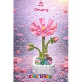Mikro Blok Gesang Çiçek Lego - Lego Setleri Mini Lego - Çiçek Lego - Blossom Çiçek Lego Vitrin