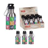 Mikro Çelik Matara 400 Ml Mt 2839-12 (2837) - Renkli
