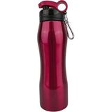 Mikro Çelik Matara 750 ml Pembe Renk, Hafif ve BPA İçermeyen Materyal ile Kullanıma Uygun MT-2627