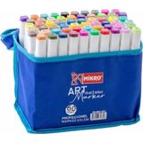 Mikro Çift Uçlu Fosforlu Kalem Art Marker 60 Renk