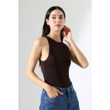 Mikro Çıtçıtlı Atlet 19800 Kahve - S