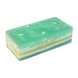 Mikro E2201 Mousse Cake Şekilli Soft Dikdörtgen Silgi - Tekli - Karışık-Çok Renkli - 1 Adet