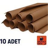 Mikro Fon Kartonu 10 Adet 50X70 - Kahverengi