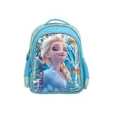 Mikro Frozen Okul Çantası, Elsa Baskılı, Mavi, Unisex