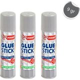 Mikro Glue Stick Yapıştırıcı Mikro Katı Yapıştırıcı 9 gr Ruj Yapıştırıcı 3 Adet - standart - Beyaz