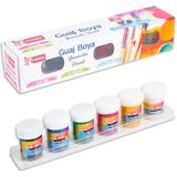 Mikro Guaj Boya 6 Renk x 15 ml 1 Paket Guaj Boyası Seti 6 Lı