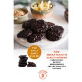Mikro Herküller Glutensiz 3'lü Rocher Rafine Şekersiz %70 Bitter Belçika Çikolatası 3x125 gr/Vegan/Katkısız/Artizan