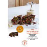 Mikro Herküller Glutensiz Gülcemal Rafine Şekersiz %70 Bitter Belçika Çikolatası 8'li-135 gr/Katkısız/Artizan