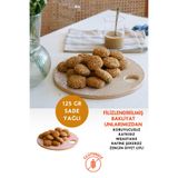 Mikro Herküller Glutensiz Rafine Şekersiz Tahinli Kurabiye 125 gr/Filizlendirilmiş Unlu/ Sade Yağlı/Katkısız
