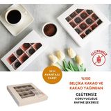 Mikro Herküller Karışık Spesiyal Glutensiz Rafine Şekersiz %70 Bitter Belçika Çikolatası (16'LI/ 180 Gr) - 1 Adet
