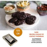 Mikro Herküller Rocher Artizan Vegan Glutensiz Rafine Şekersiz %70 Bitter Belçika Çikolatası (125 Gr) - 1 Adet