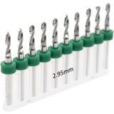 Mikro Karbür Pcb Matkap Ucu Metal Cnc Sondaj 10LU Set 2.95MM - Altın