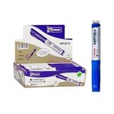 Mikro Kartuşlu Tahta Kalemi Mavi MR-6019 (12 Li Paket) - Siyah
