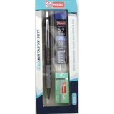 Mikro Kırtasiye Okul Seti Versatil 3 Lü 0,7 ( Kalem+Silgi+Uç) MK-3003-3 - Kahve