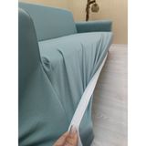 Mikro Lastikli Kaymaz Elastik Koruyucu Giydirme Koltuk Örtüsü - Mint - 1+1 (2 Parça Set) - 10 x 10 cm - Mint Yeşili