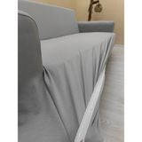 Mikro Lastikli Kaymaz Elastik Koruyucu Kolsuz Koltuk Örtüsü - Vizon - 3+3+1 (3 Parça Set) - 10 x 10 cm