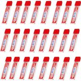 Mikro Leads 0.7 Versatil Kalem Ucu 24'lü Kırmızı Renk Min 60 mm Kalem Uçları