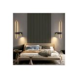 Mikro Light Project Dekoratif Gold Kaplamalı Samsung Ledli Duvar Aplik Tekli Günışığı Otel Salon Yatak Odası