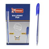 Mikro M-34 Tükenmez Kalem 1.0 Mm Mavi 60 Adet