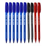 Mikro M-40 Tükenmez Kalem 1.0 mm 3 Renk Set 10'lu