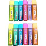 Mikro M-602 2B 60 mm 0.7 Kalem Ucu 12 Tüp Neon Renklerde 20 Adet Uç İçerir