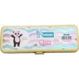Mikro M-70 Little Panda Kalemlik Kutu Sarı Plastik Kalem Kutusu Made In Türkiye