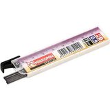 Mikro M-750 75 mm Cetvelli Kurşun Kalem Ucu 0.9mm 12 Adet Renkli ve Ölçülerle