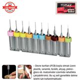 Mikro Matkap Ucu Set 10 Lu (1,1 - 2,0 Mm)