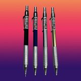 Mikro Metallic Series MP-3010 Versatil Kalem Uçlu Kalem Mechanical Pencil 0.7 mm ( 4 Adet )