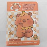 Mikro Mikto Puffy Not Defteri - Açık Kahverengi - sweet mood - 17x13